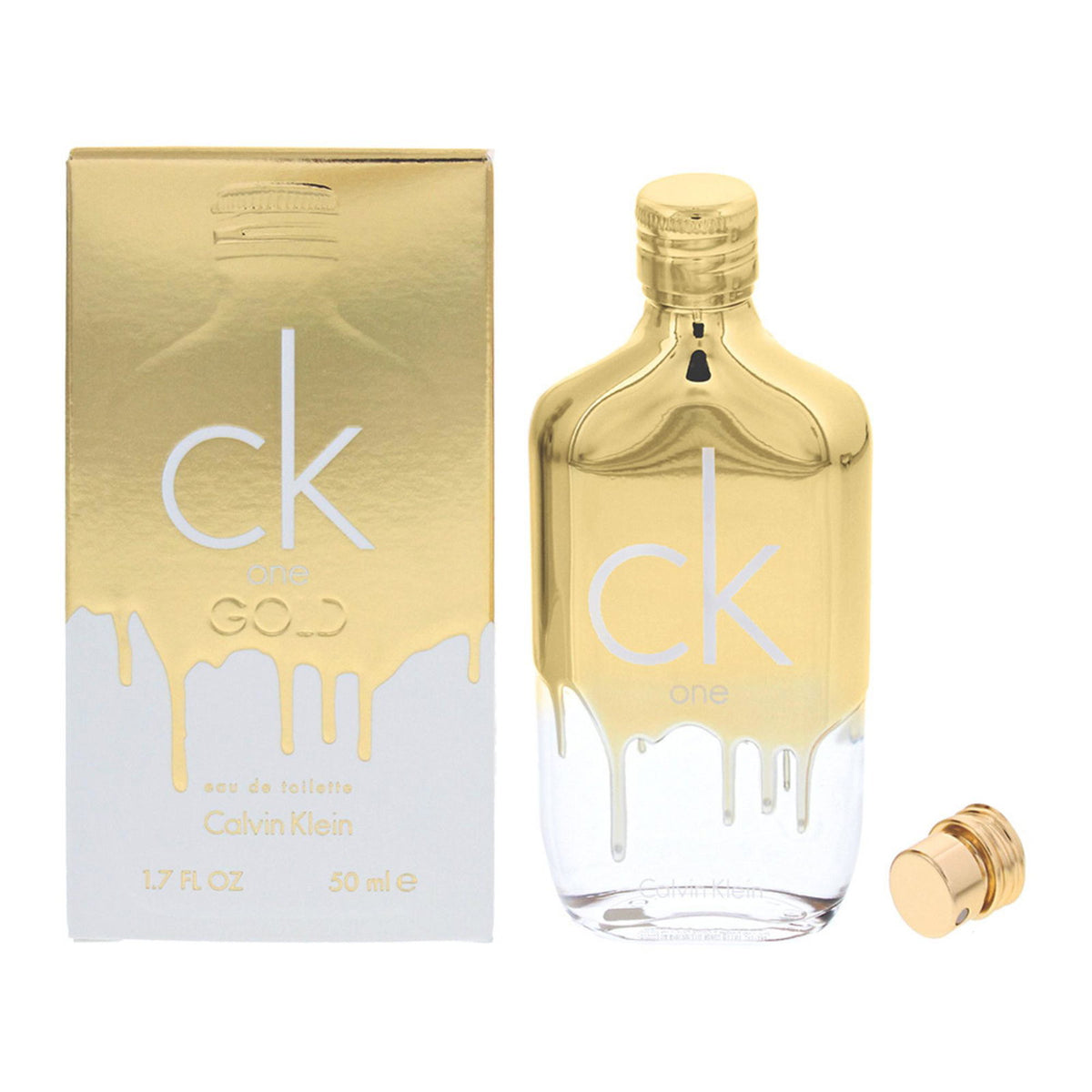 Calvin Klein, CK One Gold, Тоалетна вода, Унисекс, 50 мл