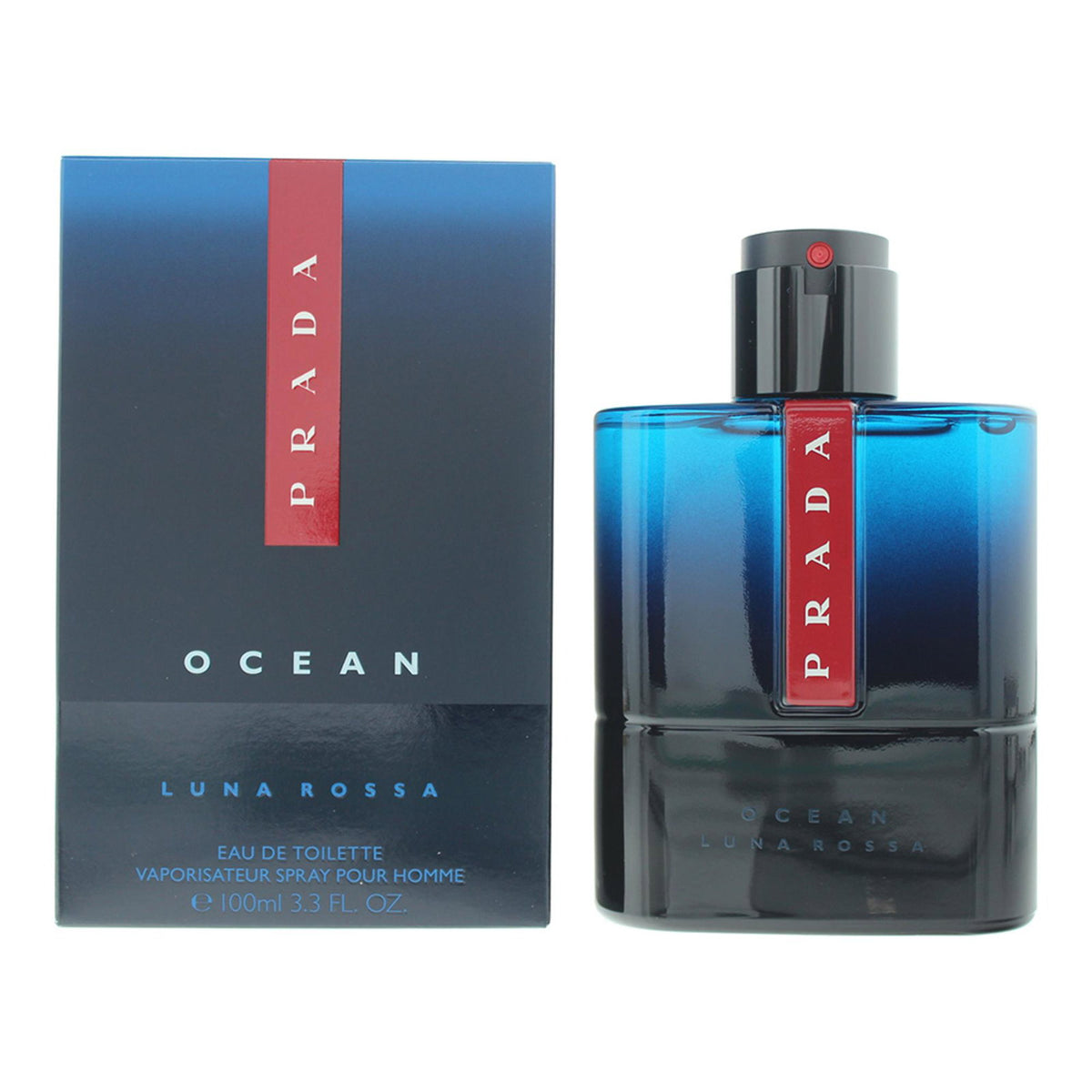 Prada, Luna Rossa Ocean, Тоалетна вода, За мъже, 100 мл