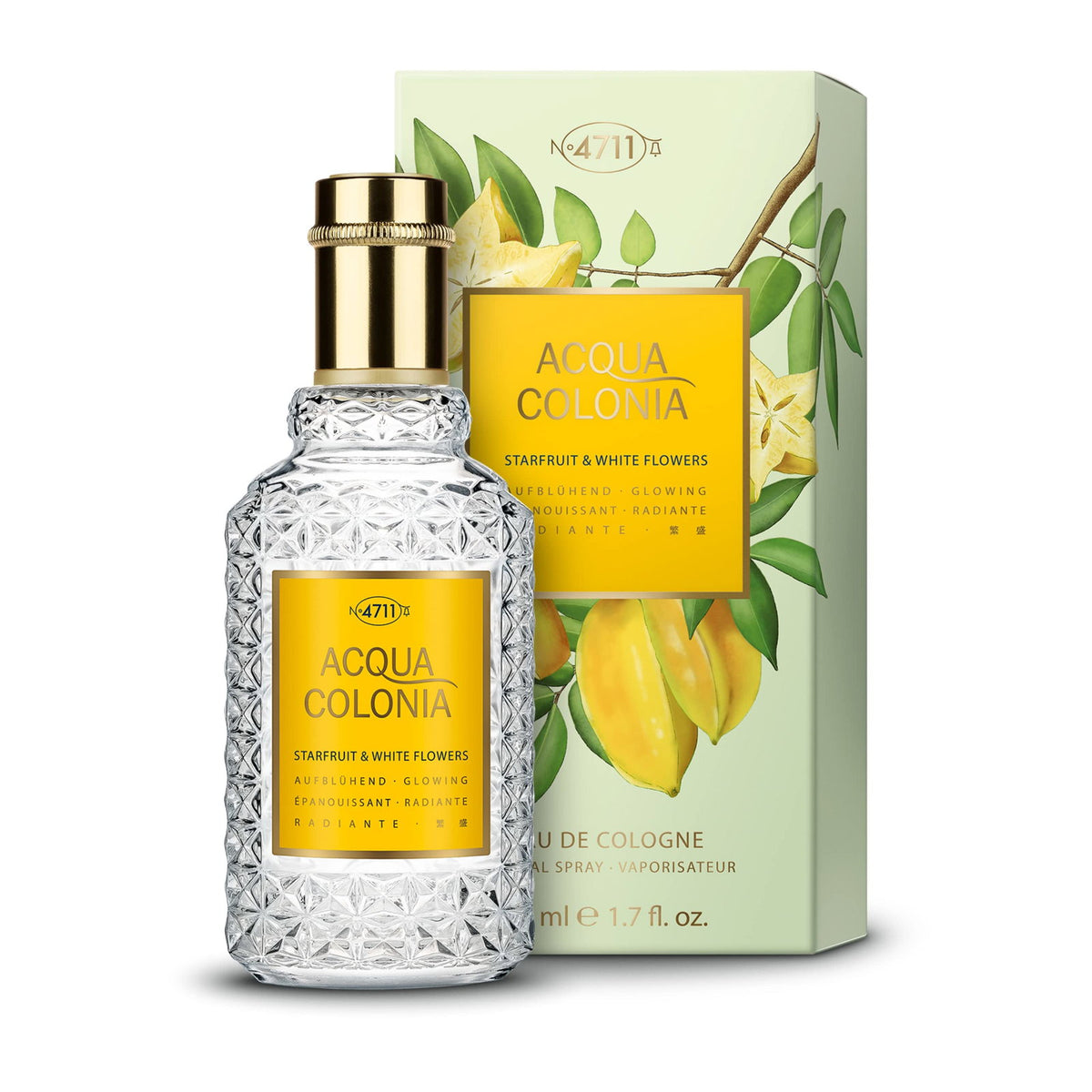 4711, Acqua Colonia Starfruit & White Flowers, Одьо дьо Кьолн, Унисекс, 50 мл