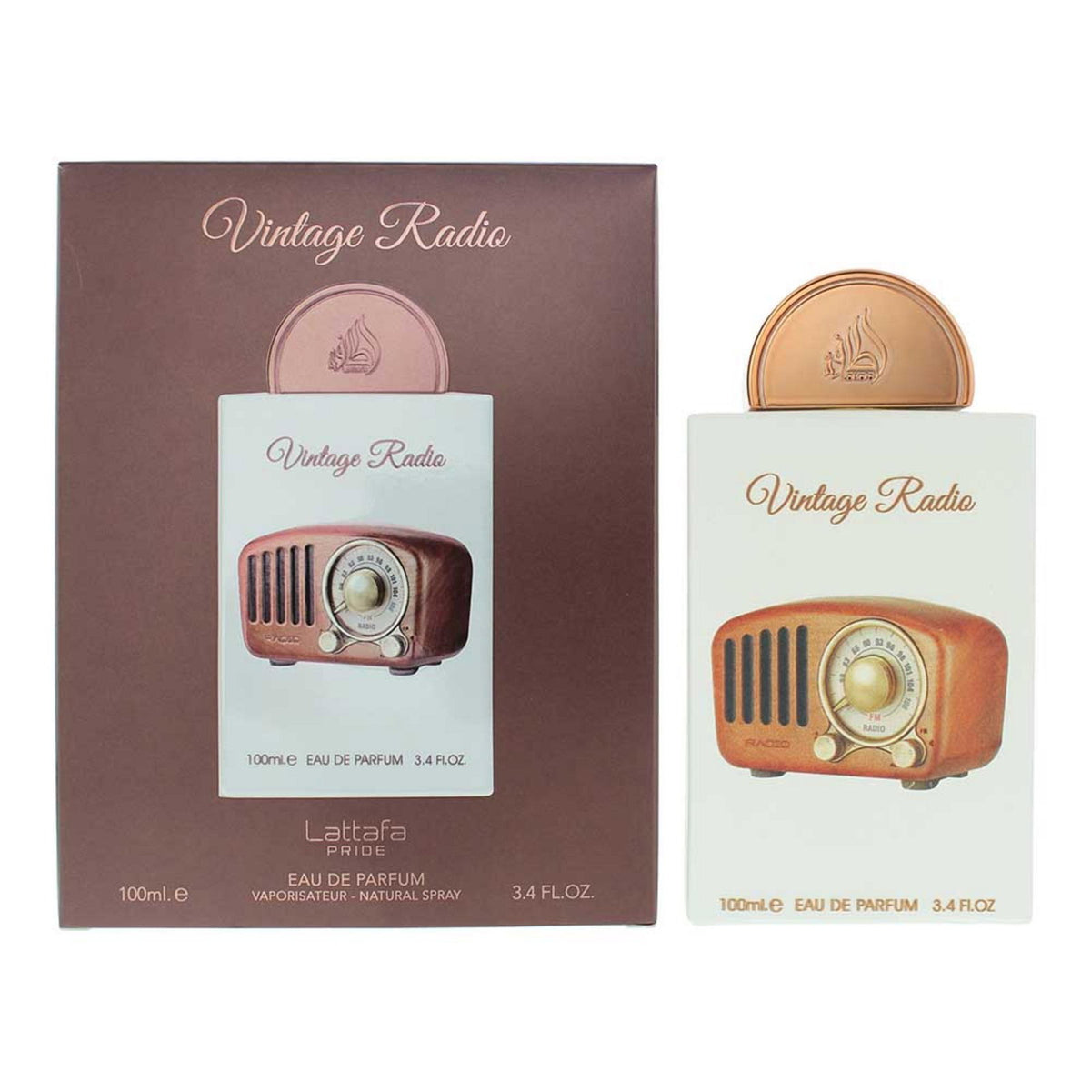 Lattafa, Vintage Radio, Парфюмна вода, Унисекс, 100 мл