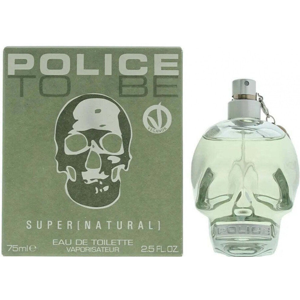 Police, To Be Super Natural, Тоалетна вода, Унисекс, 75 мл