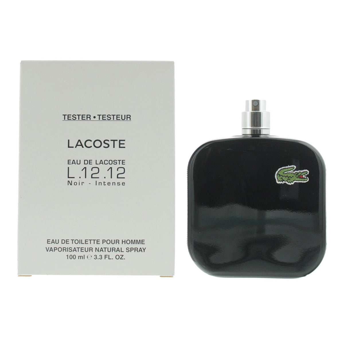Lacoste, Eau De Lacoste L.12.12 Noir, Тоалетна вода, За мъже, 100 мл *Тестер
