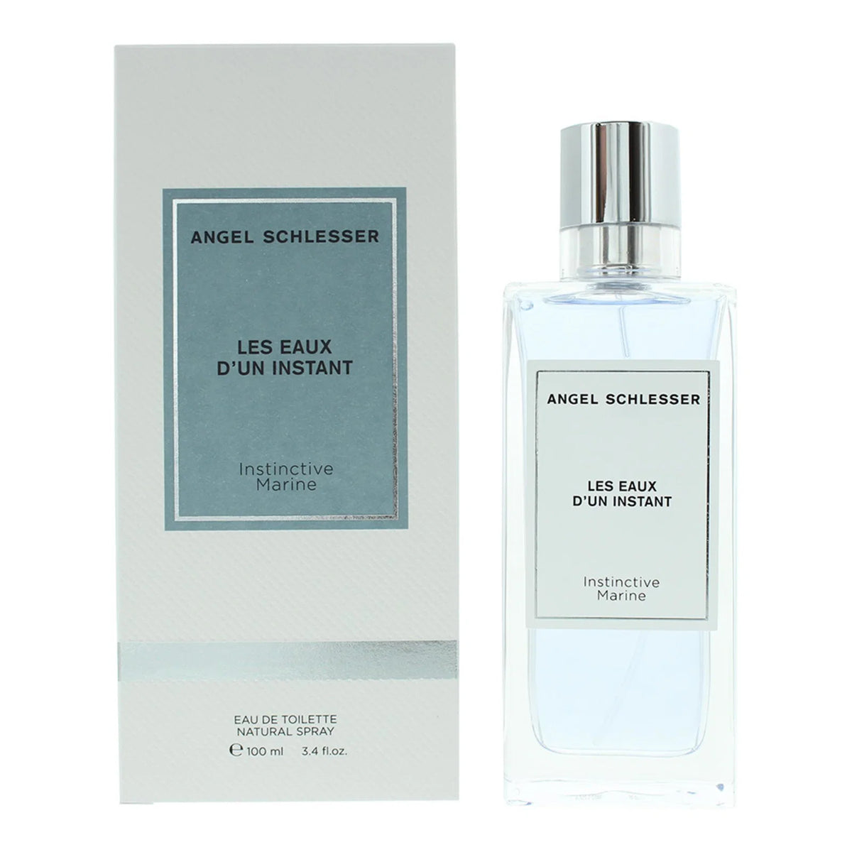 Angel Schlesser, Les Eaux D'Un Instant Instinctive Marine, Тоалетна вода, Унисекс, 100 мл