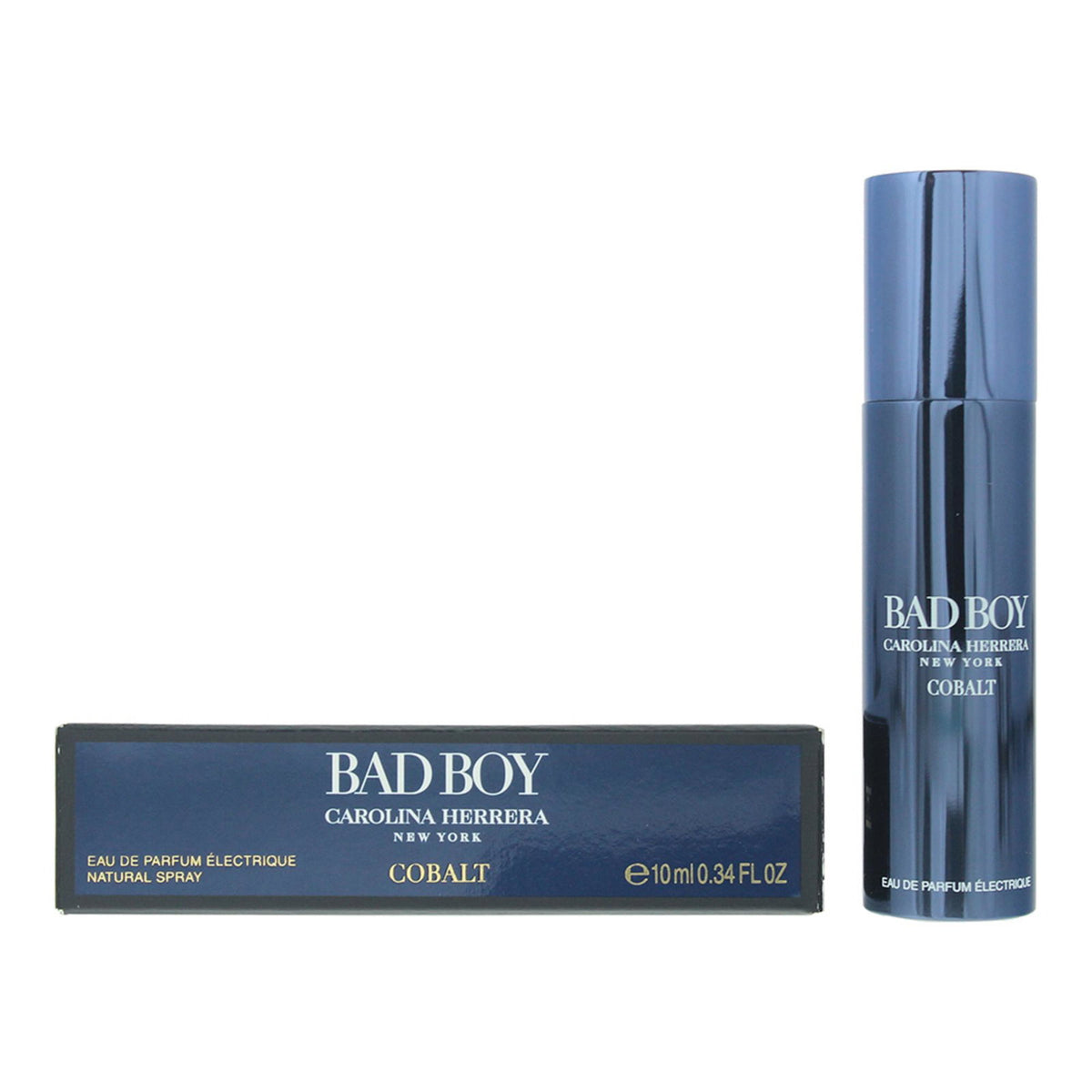 Carolina Herrera, Bad Boy Cobalt, Парфюмна вода, За мъже, 10 мл *Миниатюра