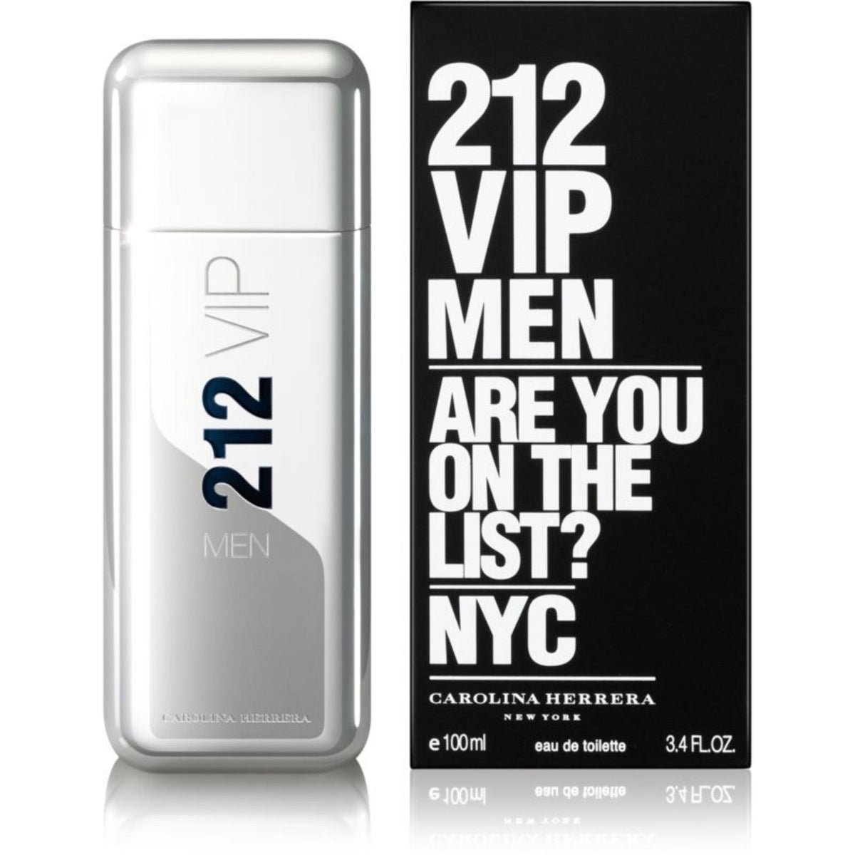 Carolina Herrera, 212 VIP, Тоалетна вода, За мъже, 100 мл