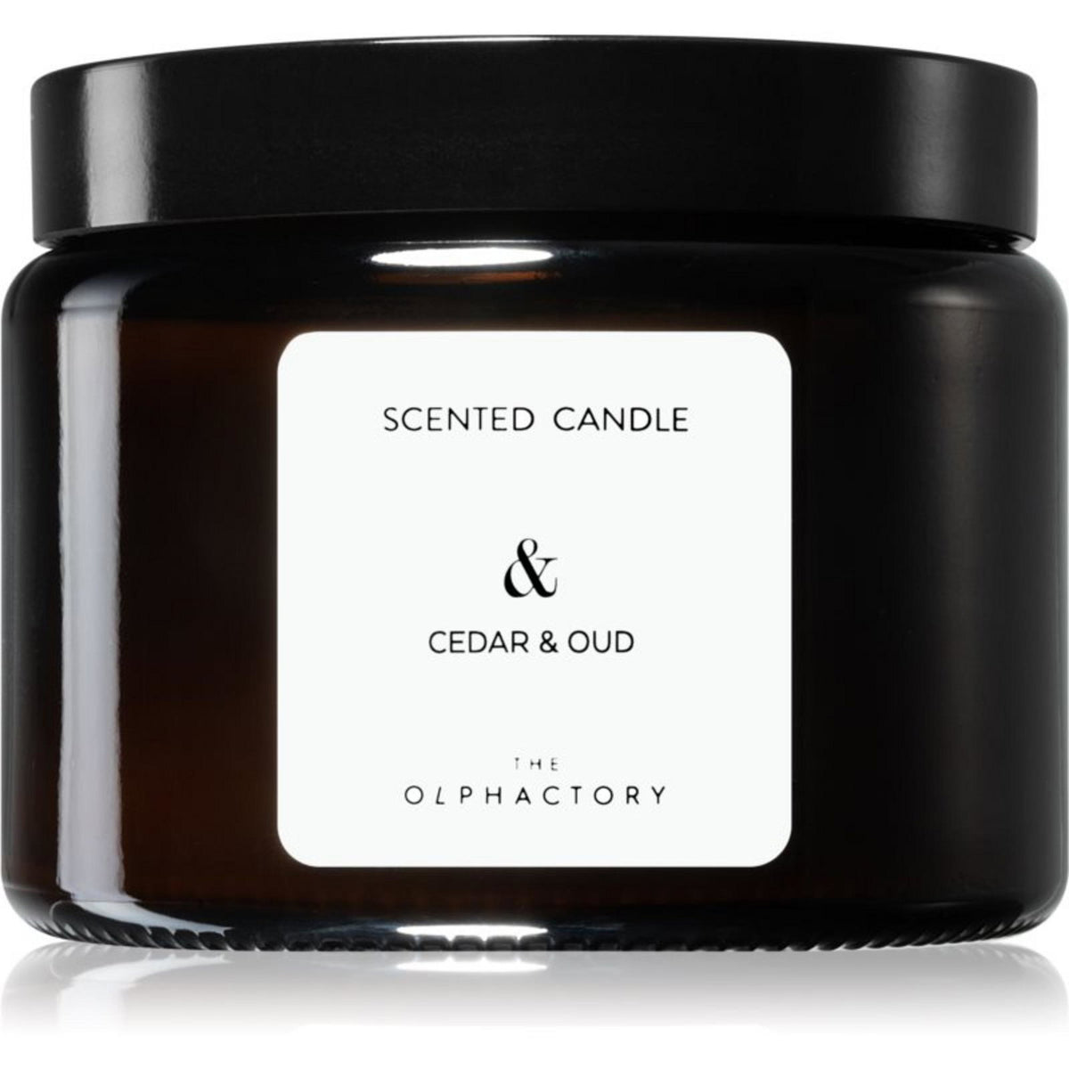 The Olphactory, Cedar & Oud, Ароматизирана свещ, 360 г