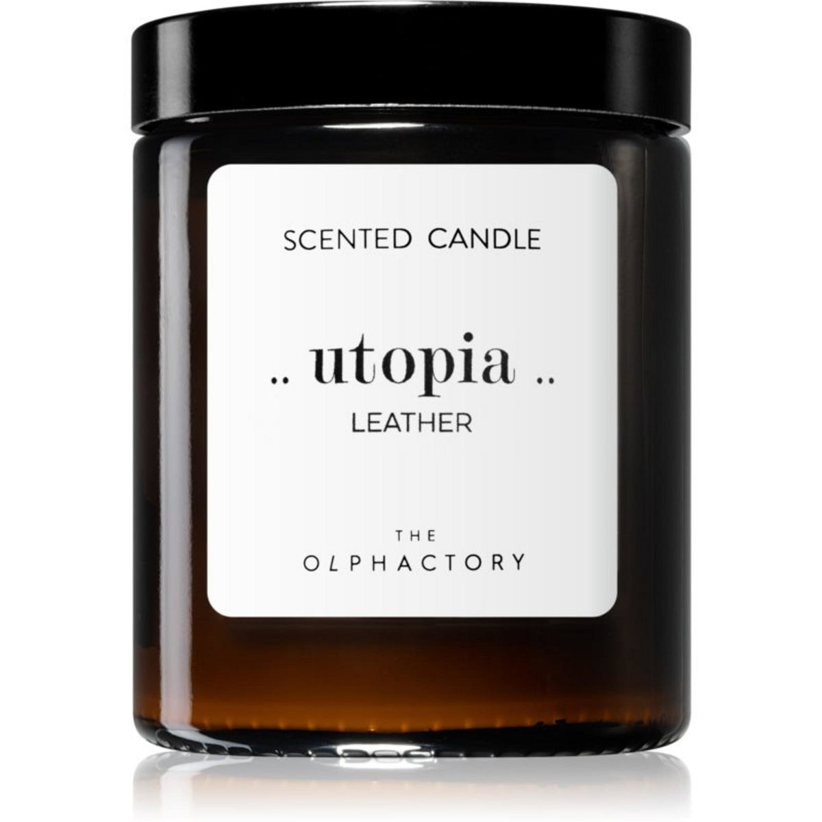 The Olphactory, Utopia Leather, Leather, Ароматизирана свещ, 135 г