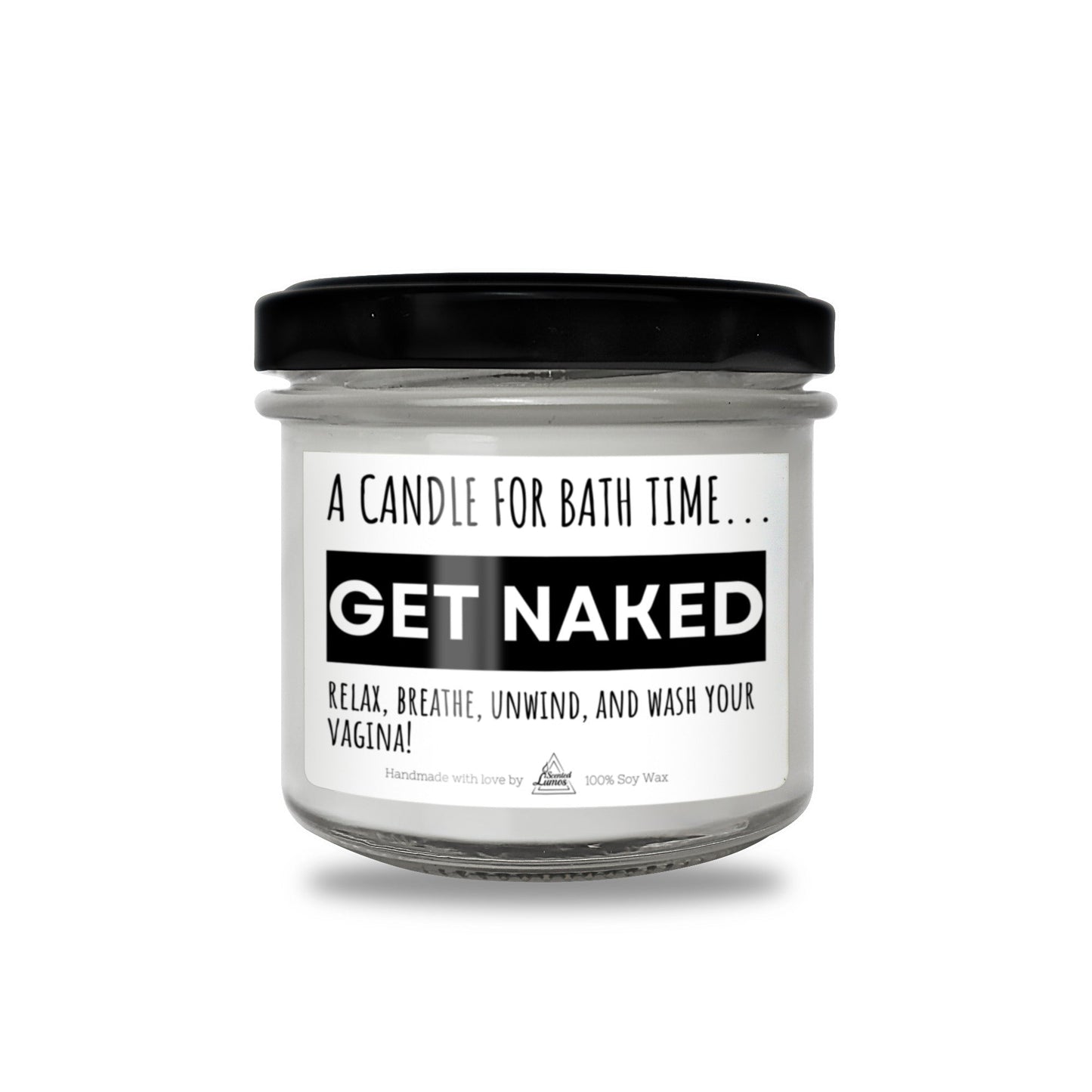 Get naked Scented Soy Candle - Zinora.bg