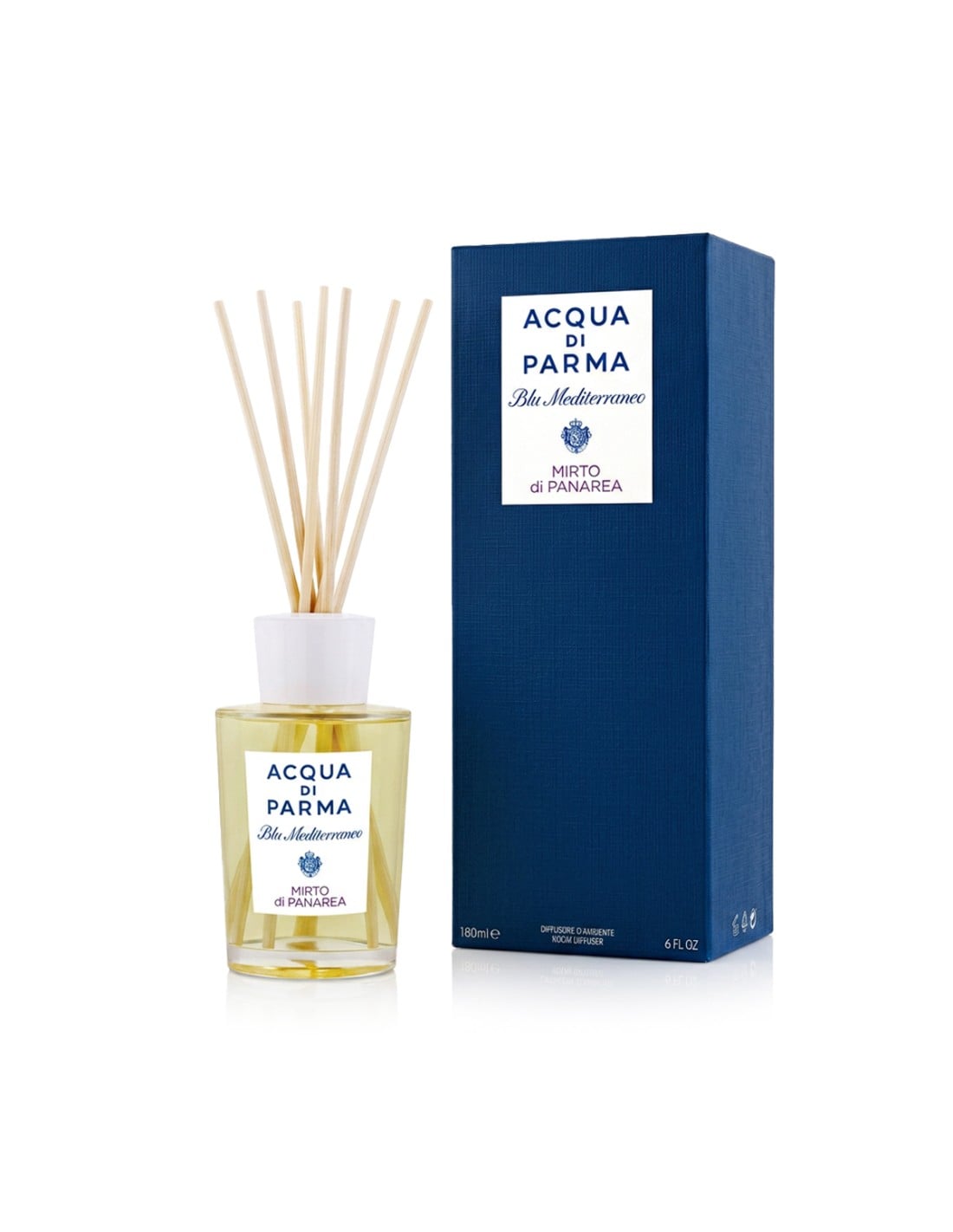 Acqua di Parma, Blu Mediterraneo - Mirto di Panarea, Ароматни пръчици, Ароматизатор с пръчици, 180 мл