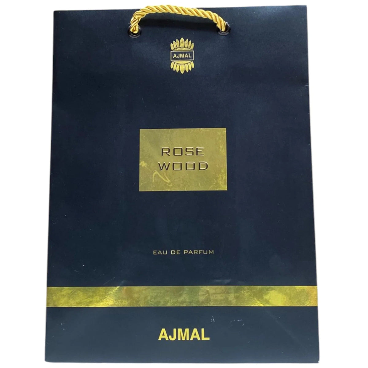 Ajmal, Rose Wood, Пазаруване, Картонена пазарска чанта, Хартия, Черен