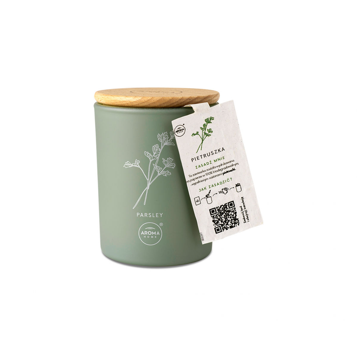 Aroma Home, Parsley, Ароматизирана свещ, 150 г