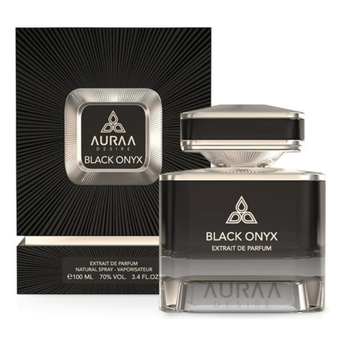 Auraa Desire, Black Onyx, Екстракт от парфюм, За мъже, 100 мл
