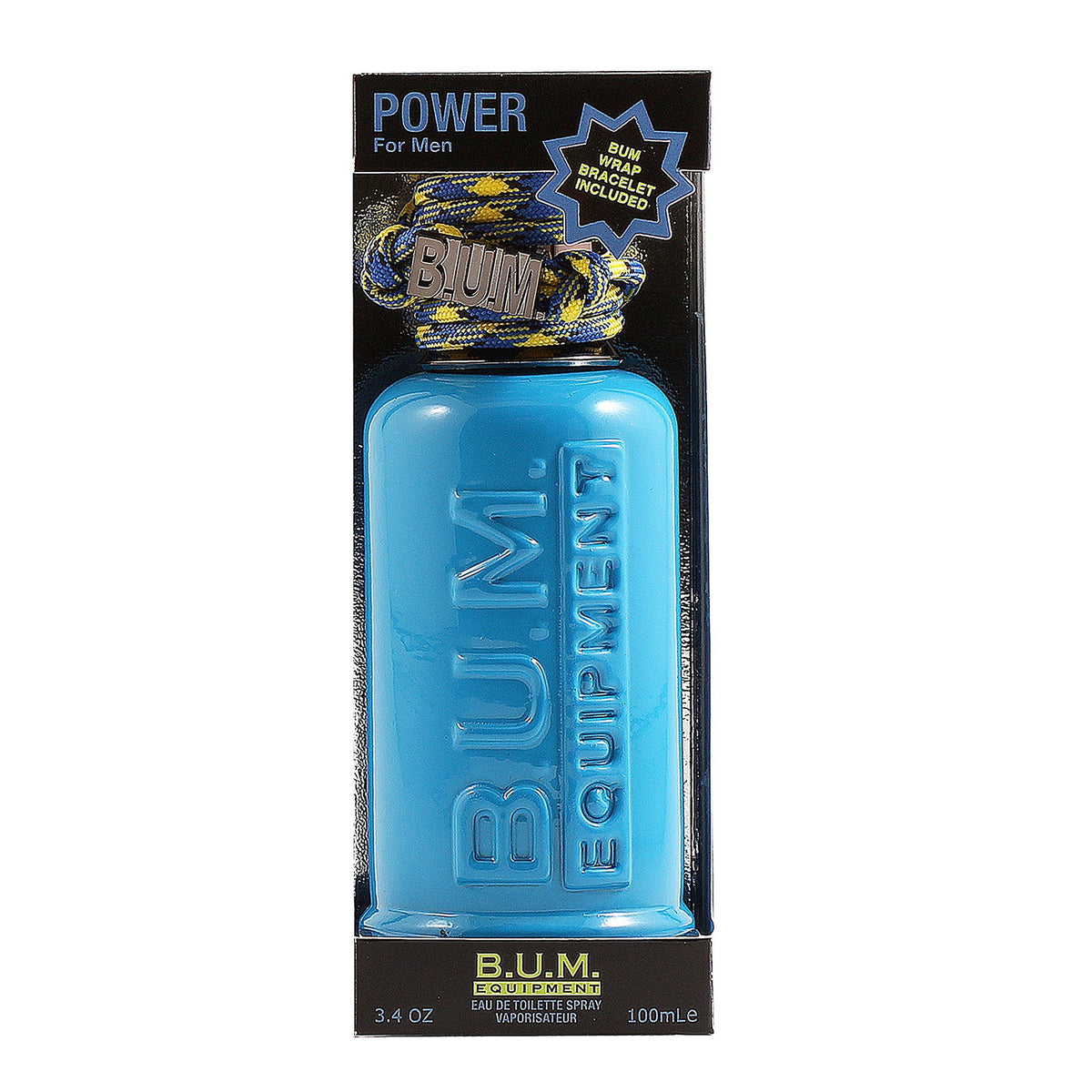 BUM Equipment, Power Wrap Bracelet, Тоалетна вода, За мъже, 100 мл