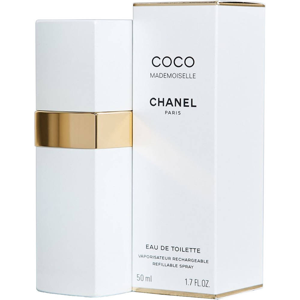 Chanel, Coco Mademoiselle, Тоалетна вода, За жените, Презареждаема, 50 мл