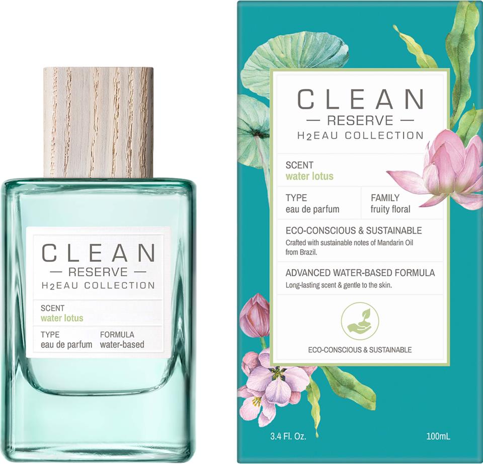 Clean, H2Eau Water Lotus, Парфюмна вода, За жените, 100 мл
