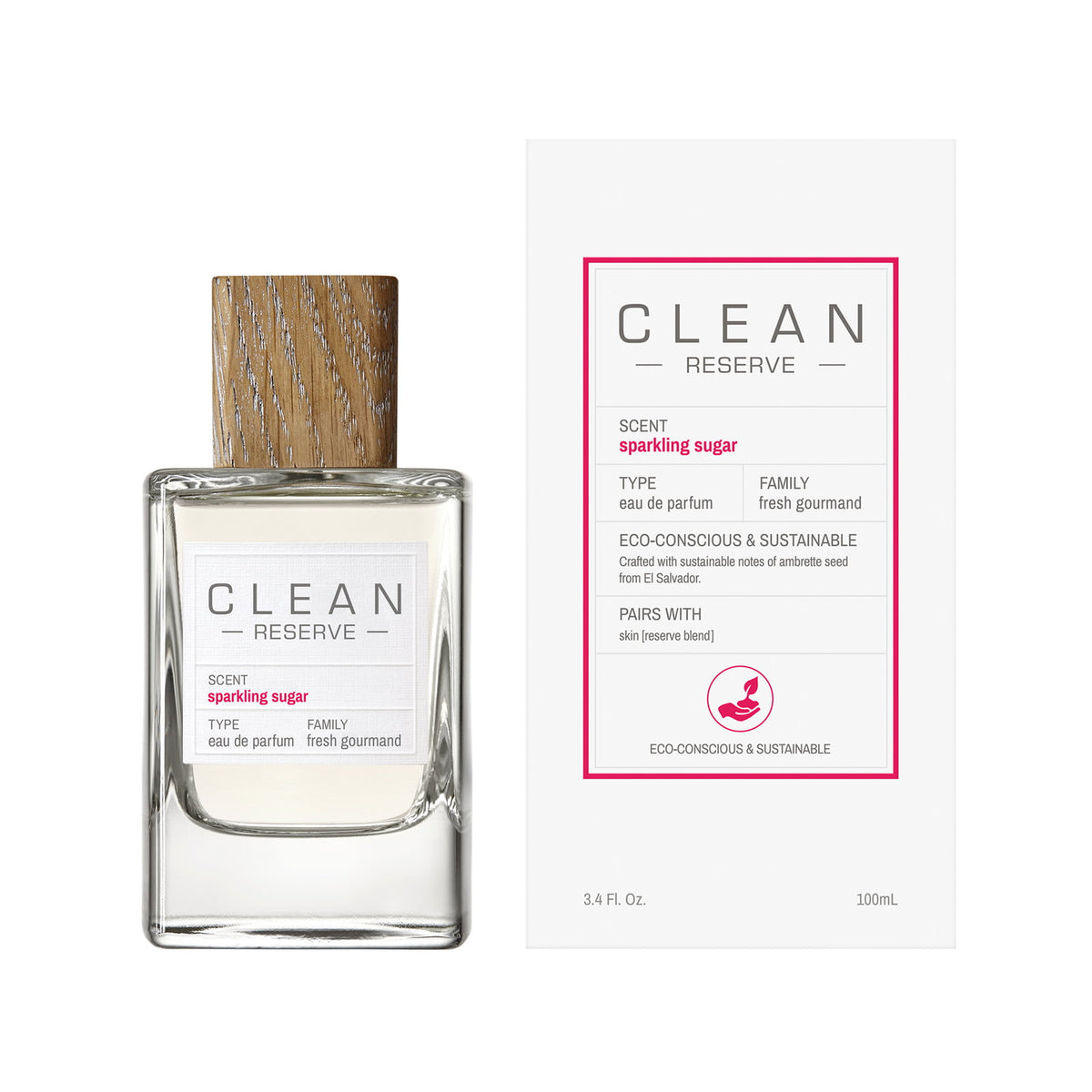 Clean, Reserve - Sparkling Sugar , Парфюмна вода, Унисекс, 100 мл