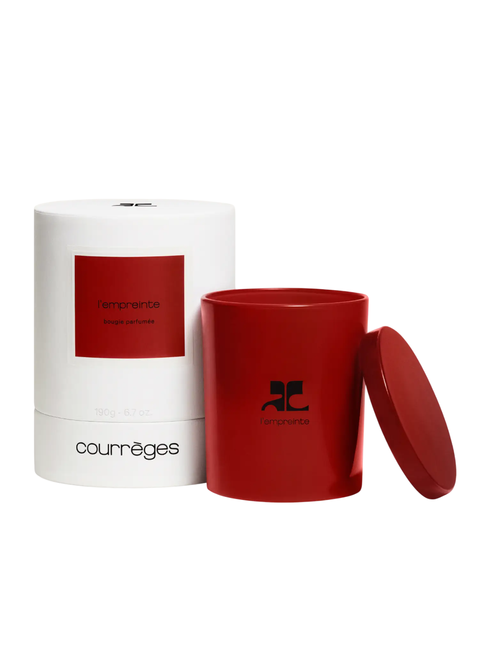 Courreges, L'Empreinte, Ароматизирана свещ, 190 г