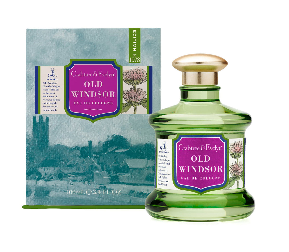 Crabtree & Evelyn, Old Windsor, Одьо дьо Кьолн, Унисекс, 100 мл
