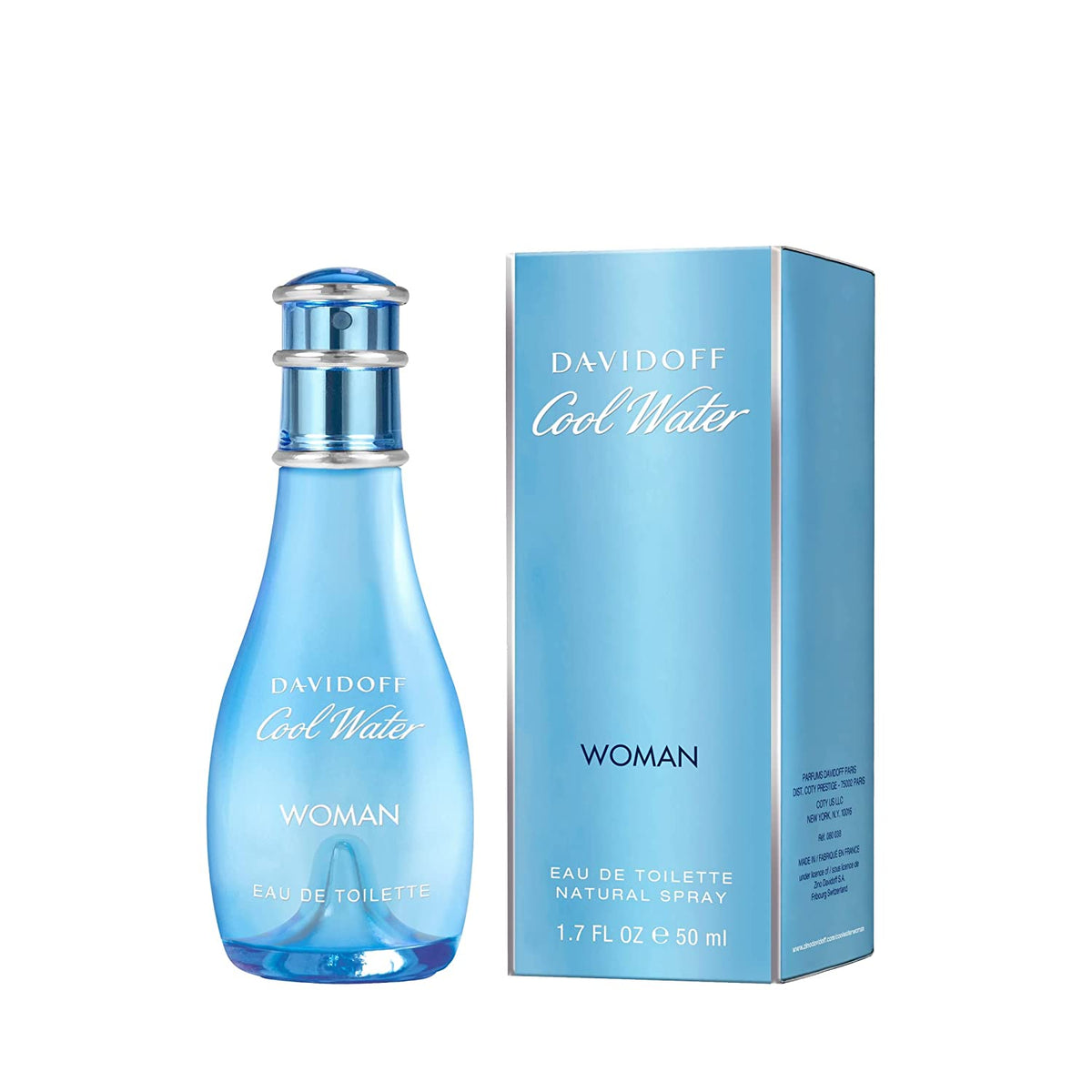 Davidoff, Cool Water, Тоалетна вода, За жените, 50 мл
