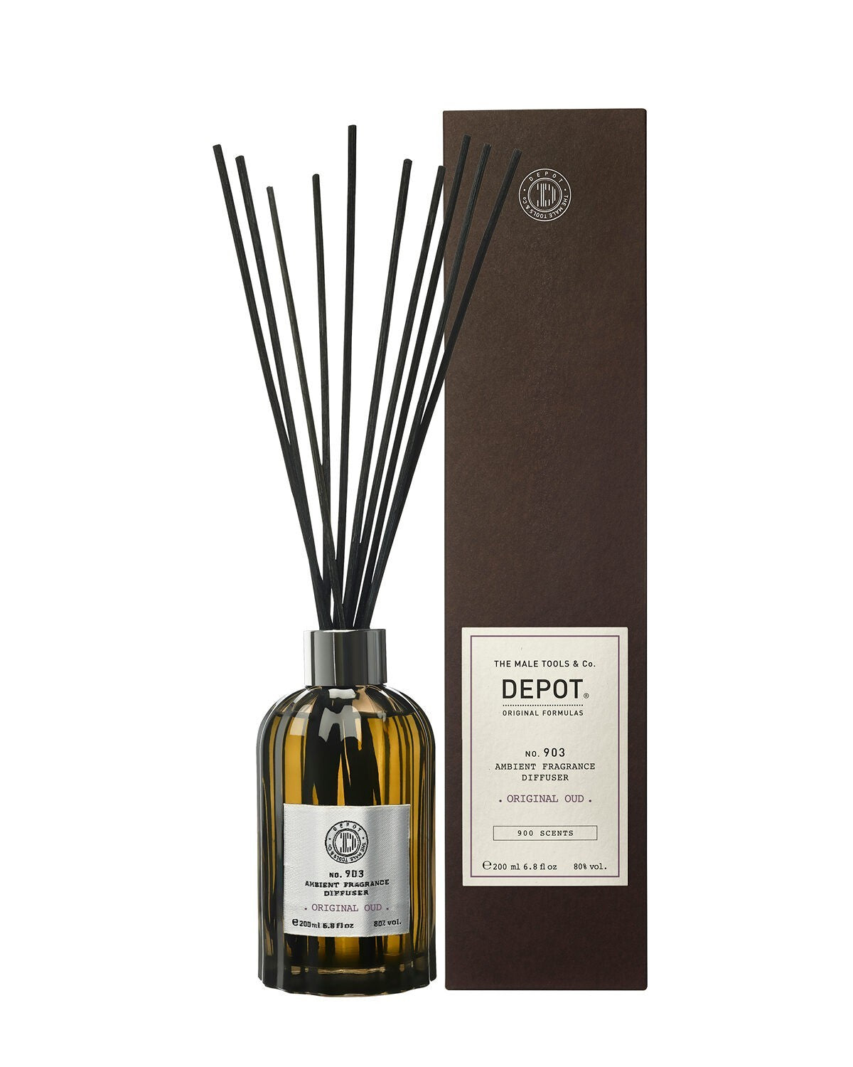 Depot, 900 Scents No. 903, Пръчка, Оригинален уд, Ароматизатор с пръчици, 200 мл