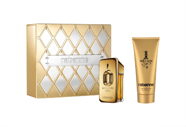 Rabanne Million Gold Gift Set - EDT 50 ml + 100 ml Shower Gel за мъже