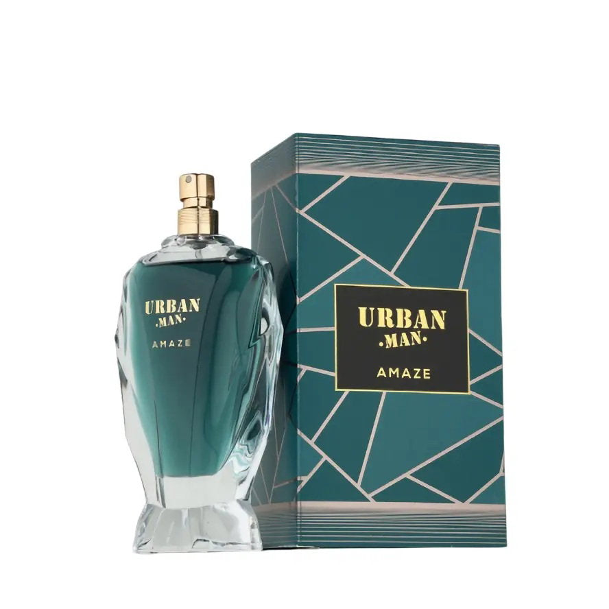 Fragrance World, Urban Man Amaze, Парфюмна вода, За мъже, 90 мл