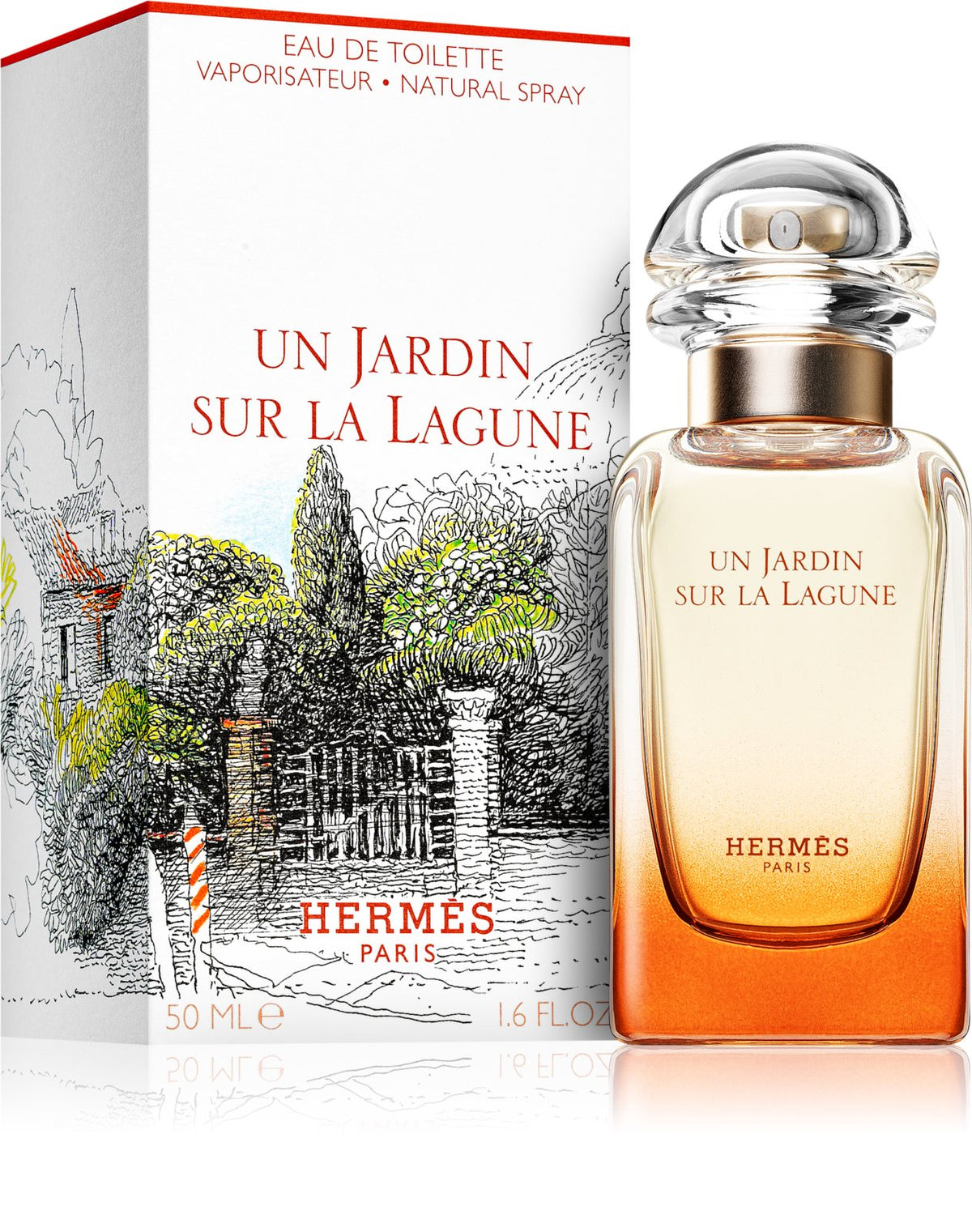 Hermes, Un Jardin Sur La Lagune, Тоалетна вода, Унисекс, 50 мл
