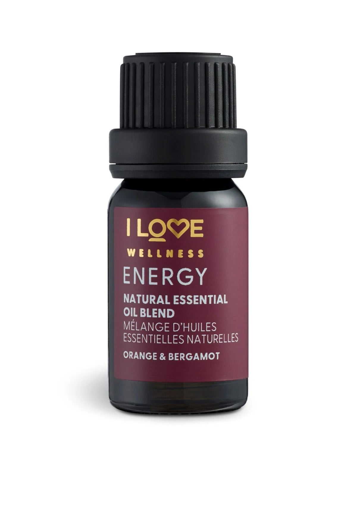 I Love, Wellness Energy, Оранжево & Бергамот, Етерично масло, 10 мл