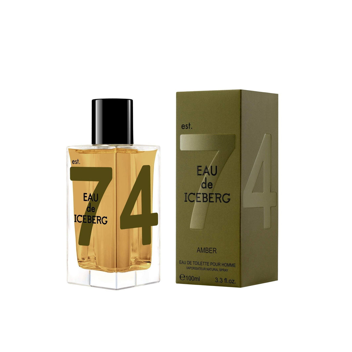 Iceberg, Eau de Iceberg 74 Amber, Тоалетна вода, За мъже, 100 мл