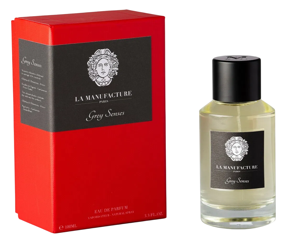 La Manufacture, Grey Senses, Парфюмна вода, Унисекс, 100 мл