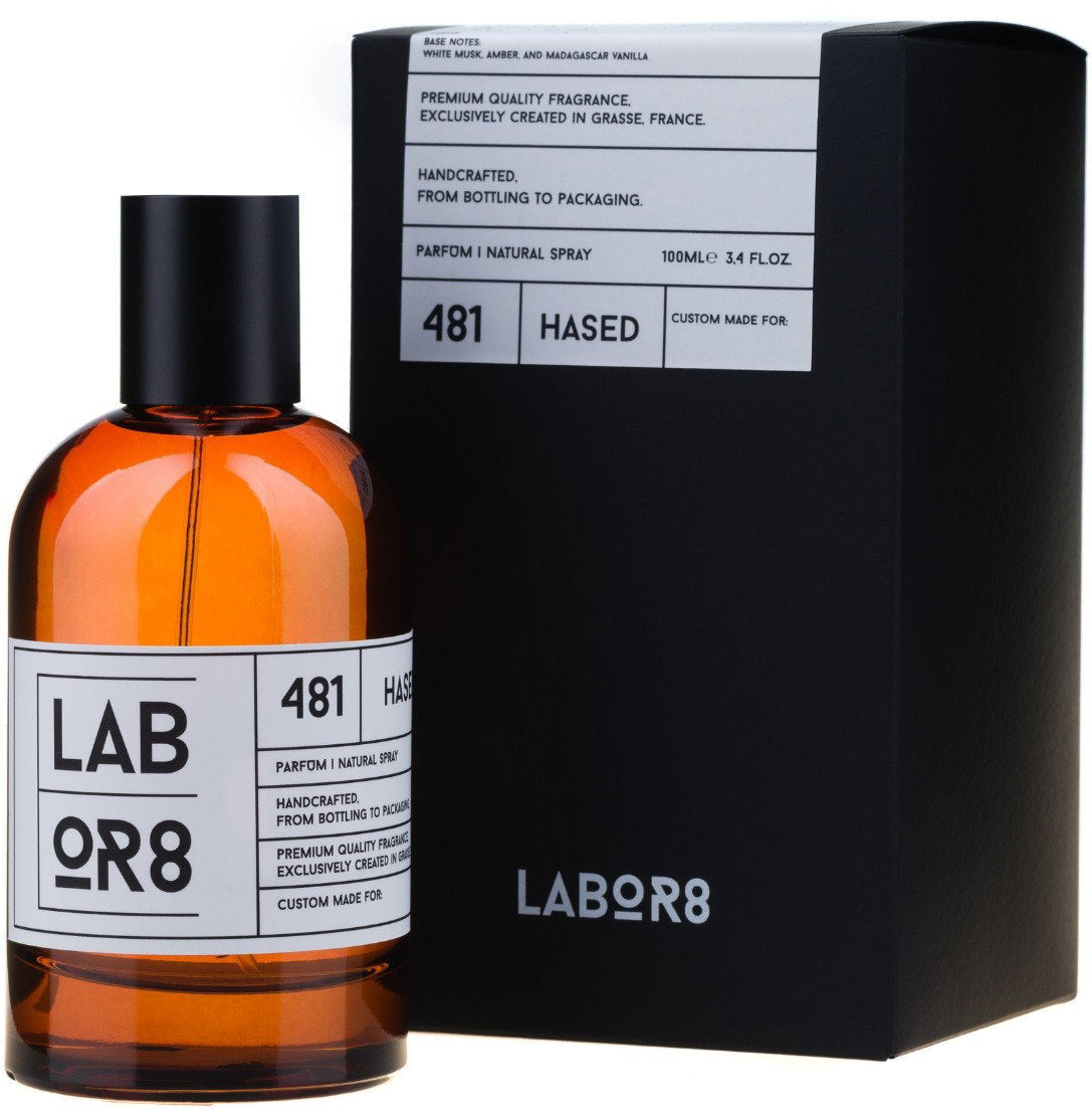 LABOR8, Hased 481, Парфюмна вода, Унисекс, 100 мл