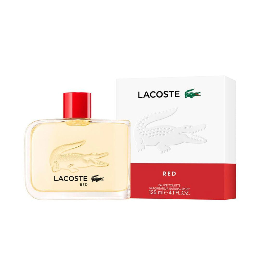 Lacoste, Red, Тоалетна вода, За мъже, 125 мл