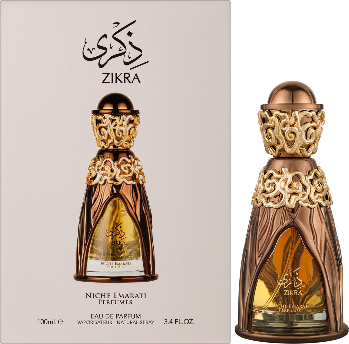 Lattafa, Niche Emarati Zikra, Парфюмна вода, Унисекс, 100 мл