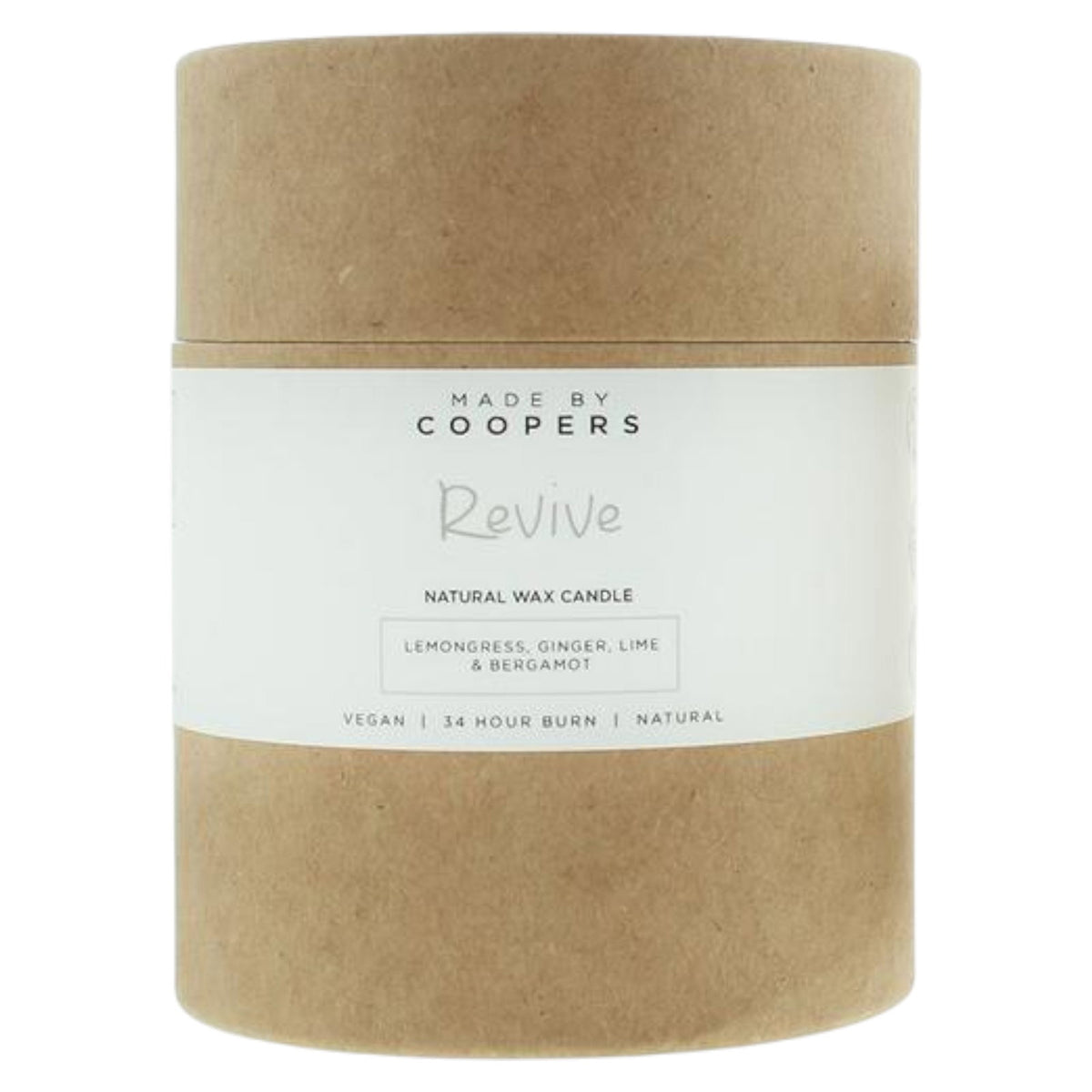 Made By Coopers, Revive, Лимонена трева, Ароматизирана свещ, 175 г