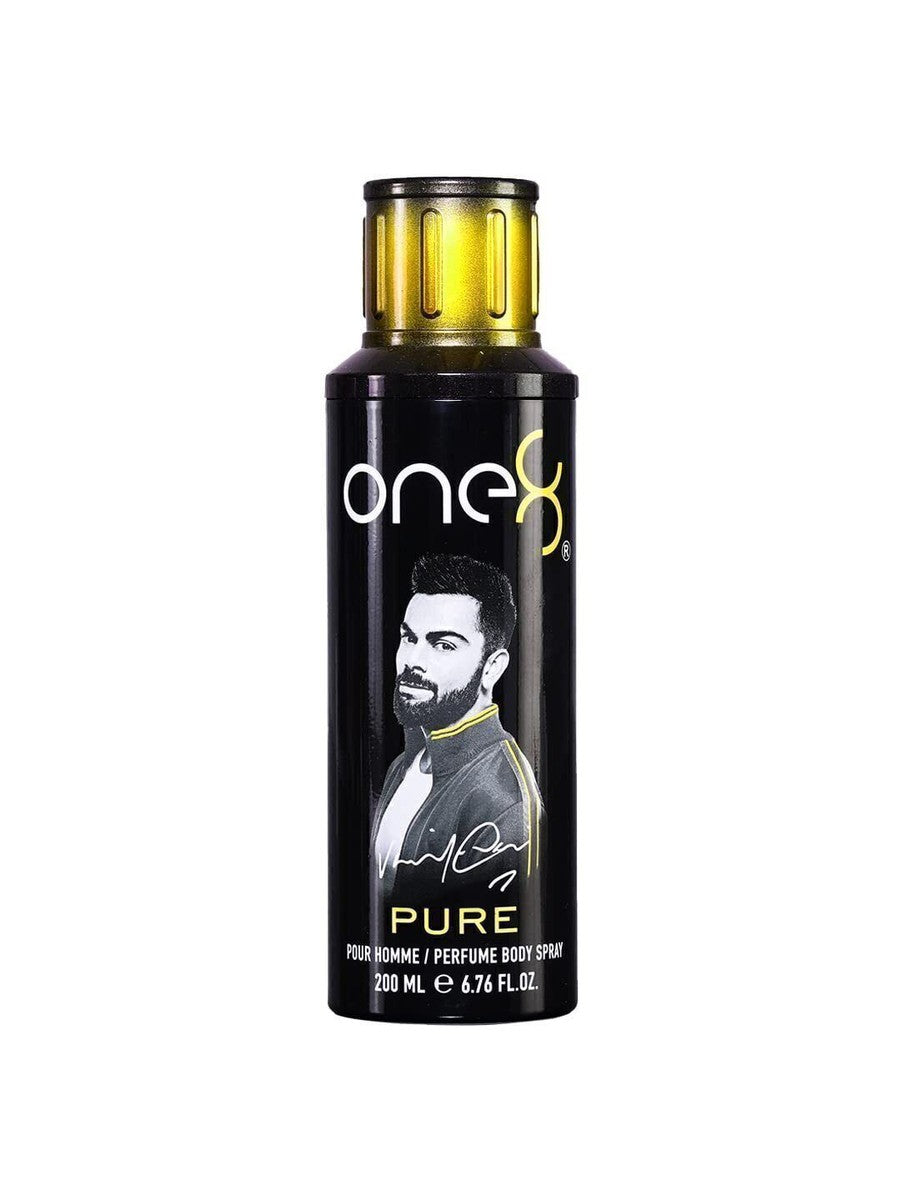 One 8, Pure, Ароматизиран спрей, За мъже, 200 мл