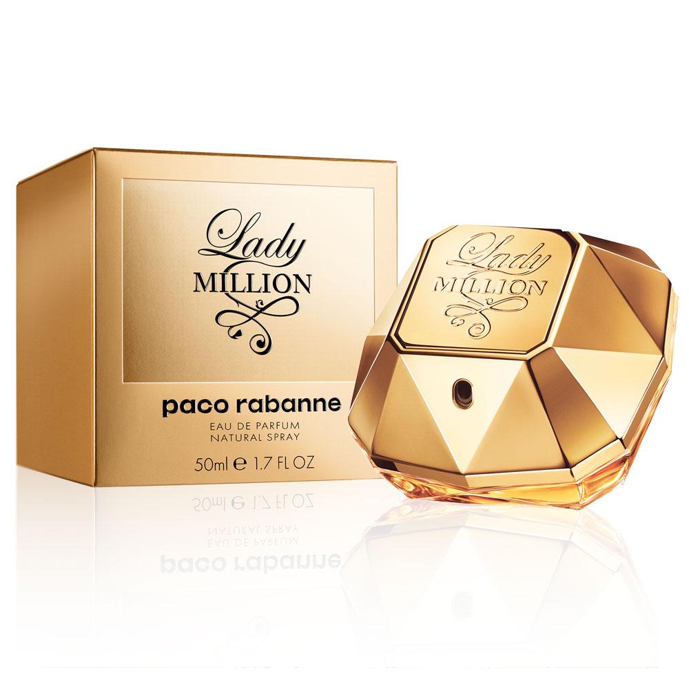 Paco Rabanne, Lady Million, Парфюмна вода, За жените, 50 мл