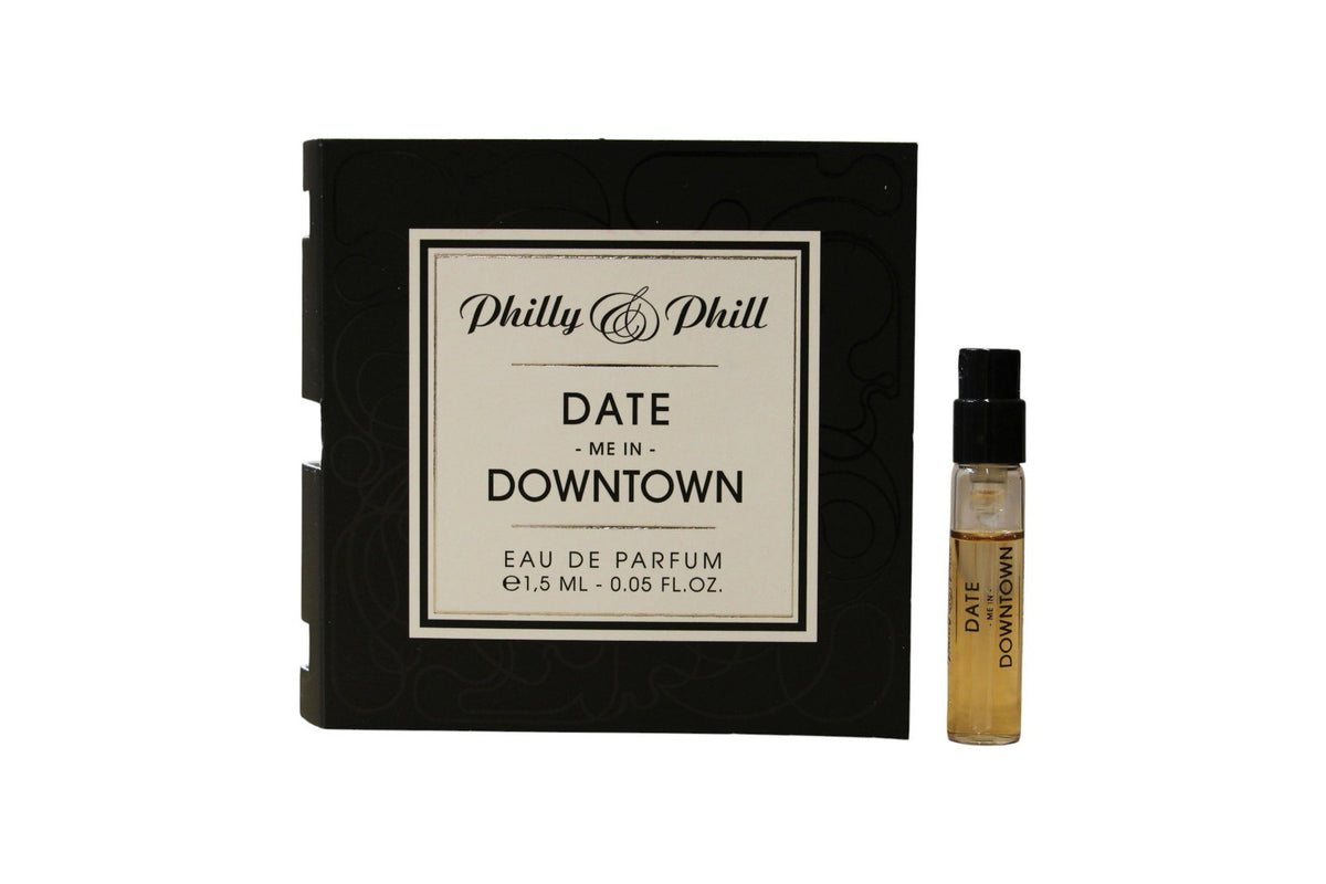 Philly & Phill, Date Me In Downtown, Парфюмна вода, Унисекс, 1.5 мл Флакон