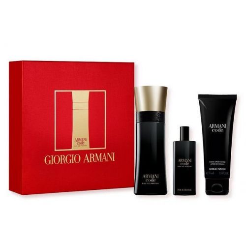 Armani Code M Set - EdP 60 ml + a/s balm 75 ml + EdP 15 ml /2021