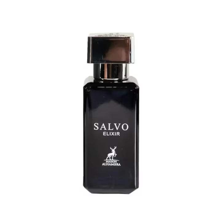 Maison Alhambra Salvo Elixir – Оригинален арабски парфюм за мъже, eau de parfum, 30 мл. (Малка разфасофка). Вдъхновен от: Dior Sauvage Elixir! Zinora.bg.