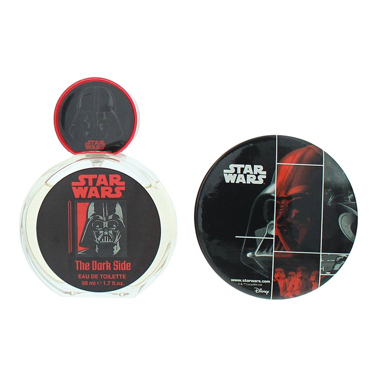 Set Disney: Star Wars Darth Vader, Eau De Toilette, For Boys, 50 ml + Star Wars Darth Vader Mini Collectibles