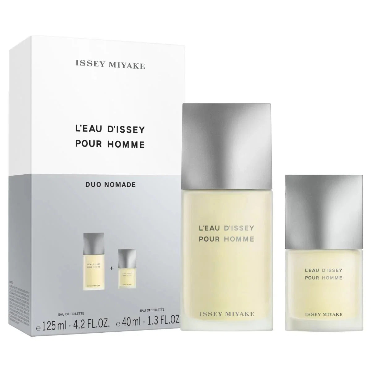 Set Issey Miyake: L'Eau D'Issey Pour Homme, Eau De Toilette, For Men, 40 ml + L'Eau D'Issey Pour Homme, Eau De Toilette, For Men, 125 ml