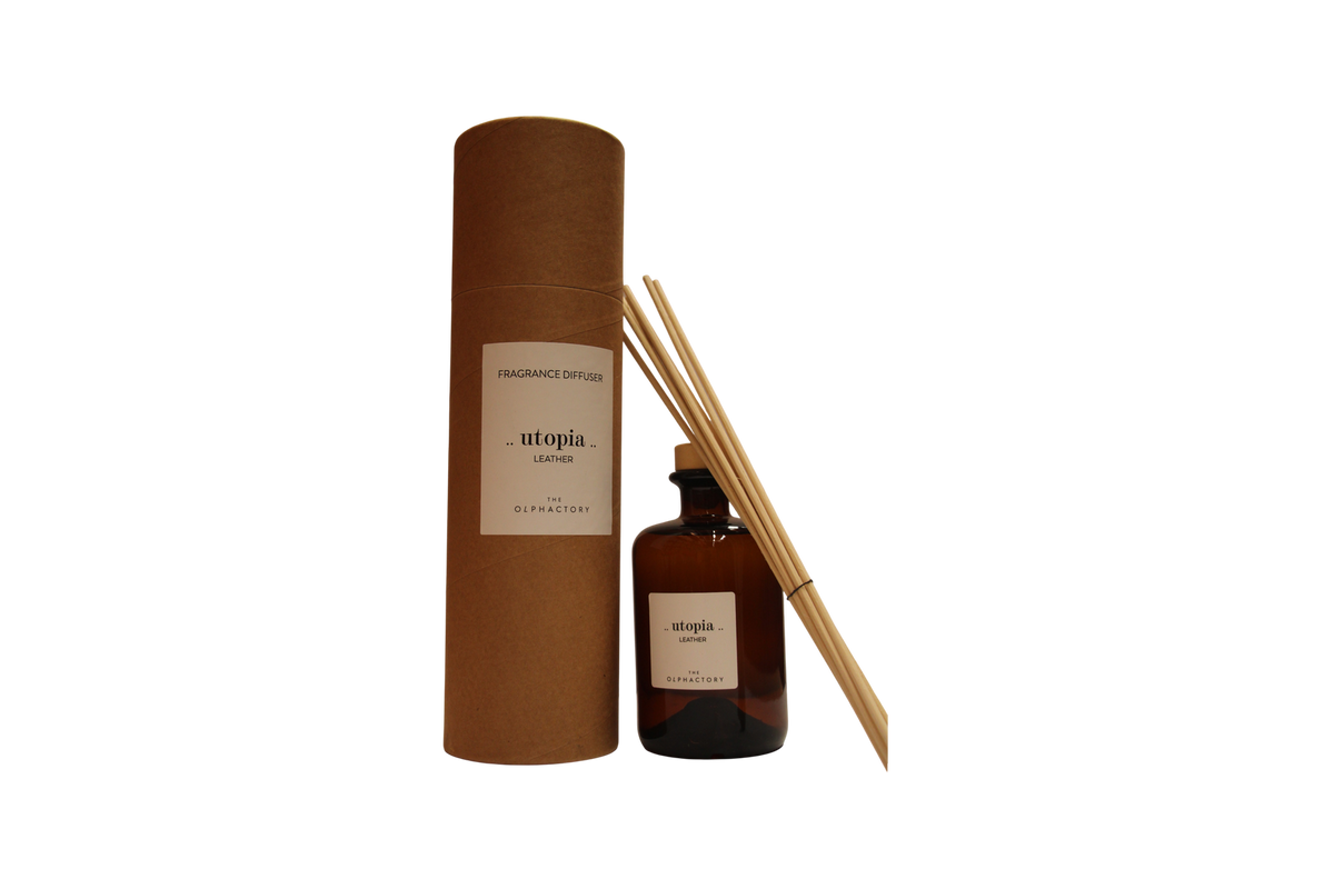 The Olphactory, Utopia Leather, Ароматни пръчици, Ароматизатор с пръчици, 500 мл