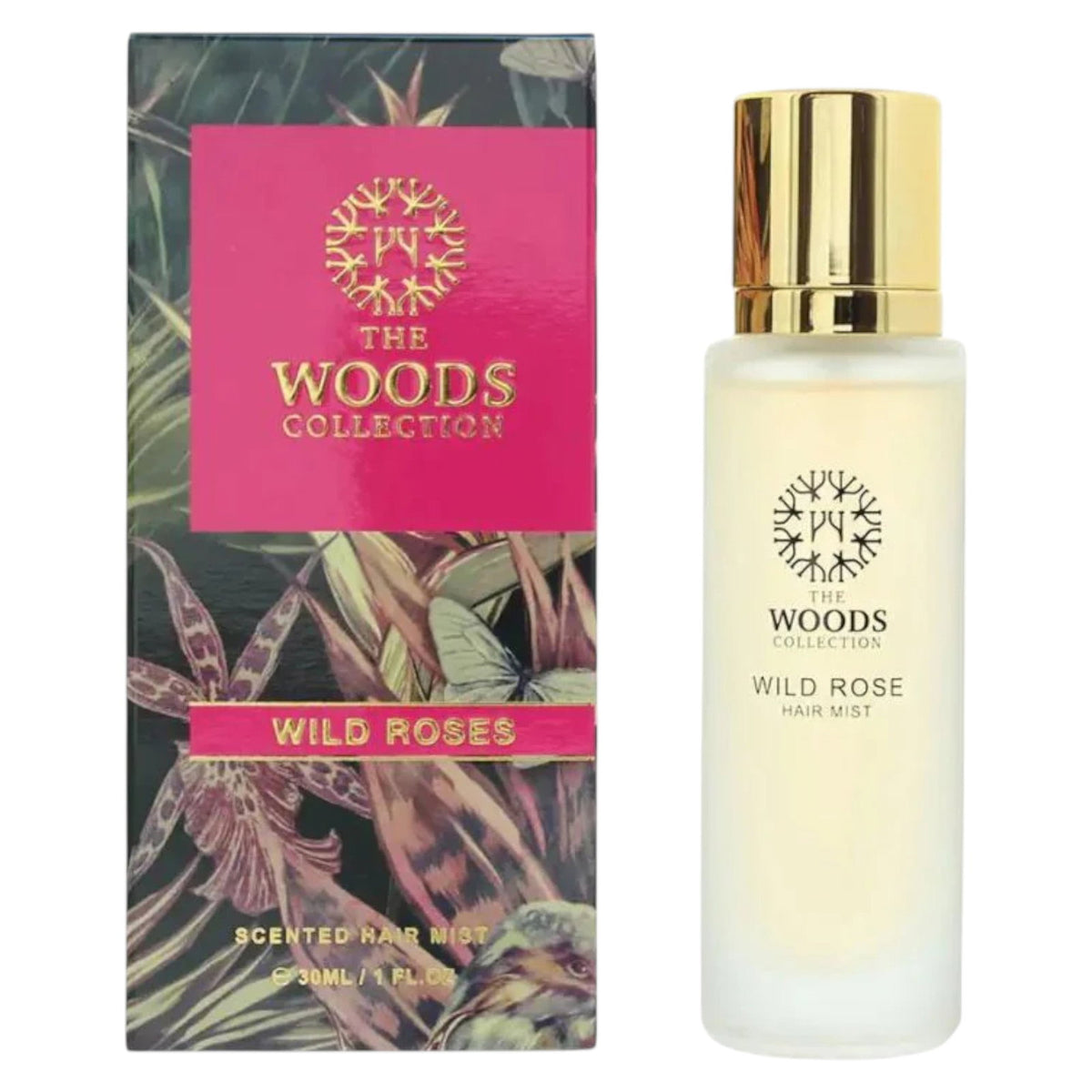 The Woods Collection, Wild Roses, Миризлива мъгла за коса, За жените, Ветивер, 30 мл