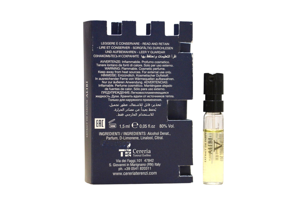 V Canto, Alibi, Екстракт от парфюм, Унисекс, 1.5 мл Флакон
