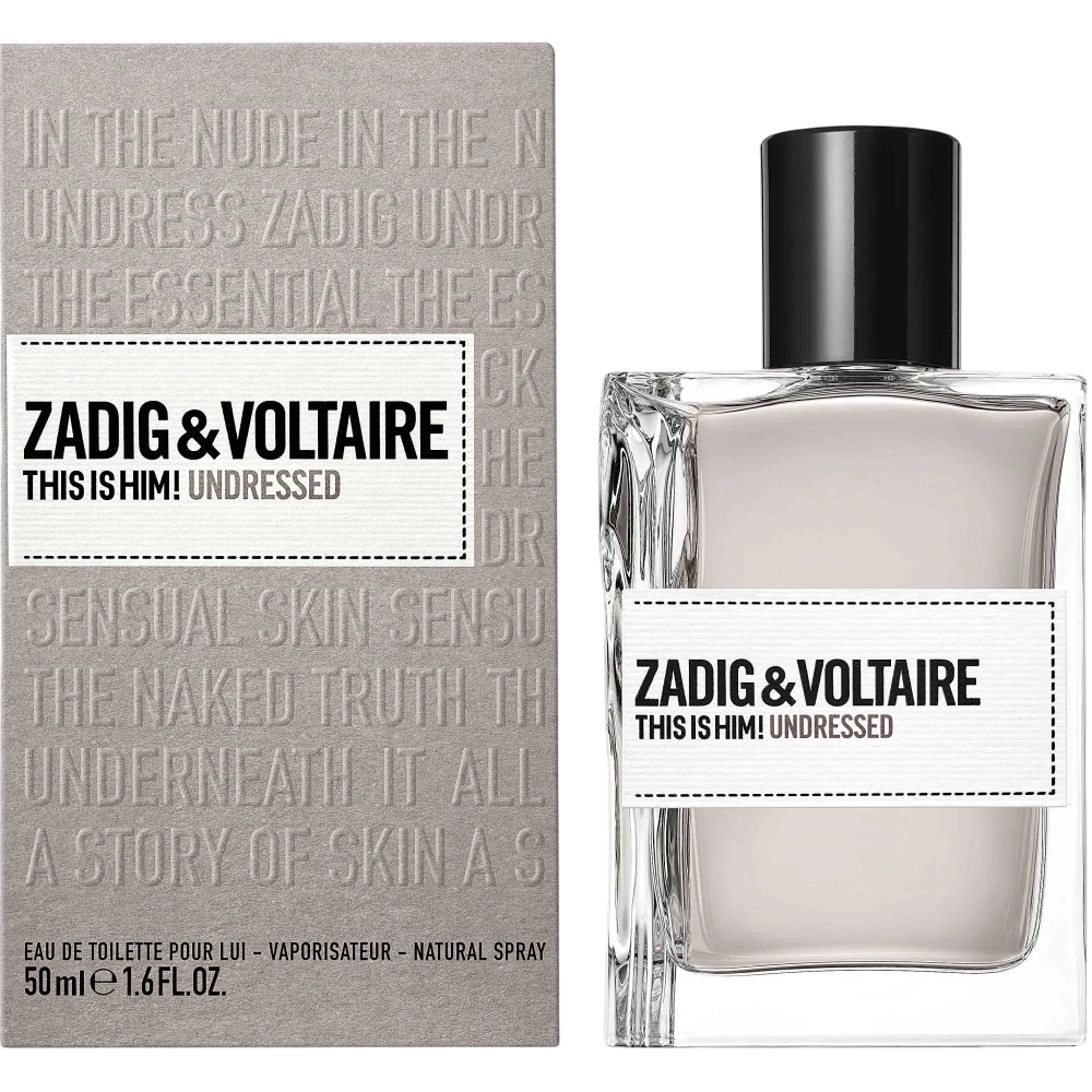 Zadig & Voltaire, This is Him! Undressed, Тоалетна вода, За мъже, 50 мл
