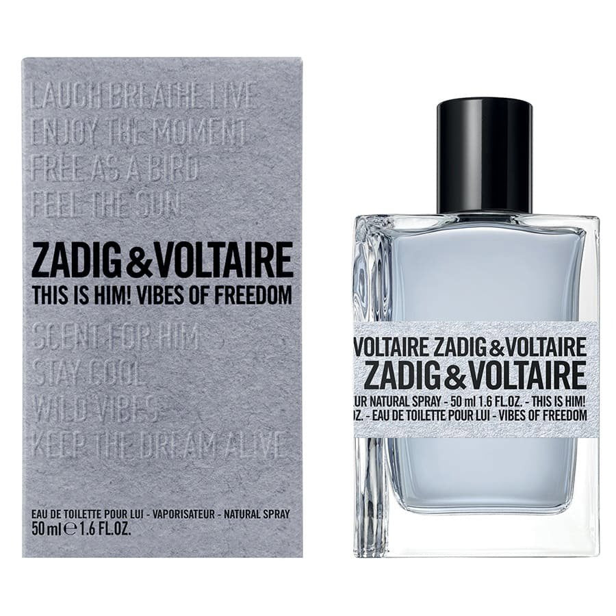 Zadig & Voltaire, This Is Him! Vibes Of Freedom, Тоалетна вода, За мъже, 50 мл