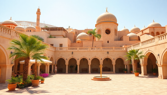 arabic background in summer image