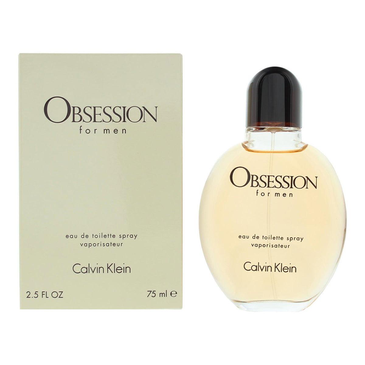 Calvin Klein, Obsession, Тоалетна вода, За мъже, 75 мл