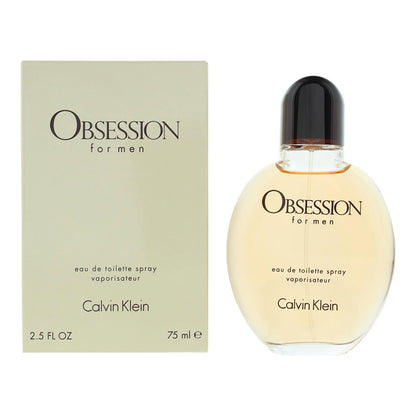 Calvin Klein, Obsession, Тоалетна вода, За мъже, 75 мл
