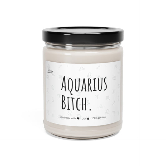 Aquarius Scented Soy Candle Zinora.bg